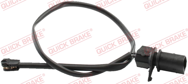 Senzor uzura placute frana Fata VW TOUAREG 2.0-4.0D 11.17- Lungime 400.0 mm QUICK BRAKE