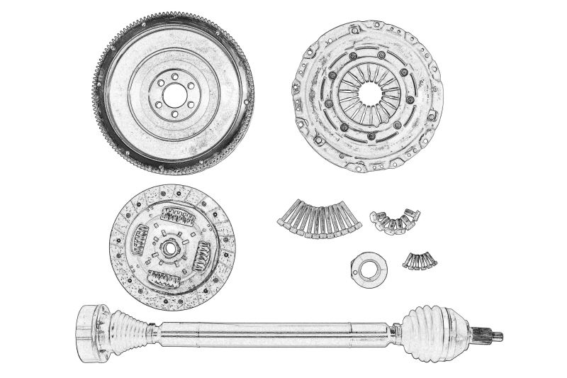 Kit Ambreiaj Schimbator Viteze Suruburi Volant Dubla Masa SEAT IBIZA IV SC ST SKODA FABIA III RAPID VW POLO V 1.4D