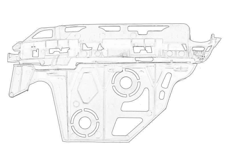 Suport Fixare Aripa Fata Stanga Peugeot 3008 1.2-2.0DH 06.09-08.16 OE Peugeot