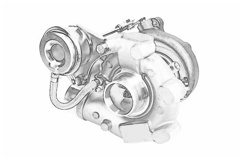 Turbocompresor MITSUBISHI IVECO DAILY II 8140.23 01.96-05.99 Motor Aluminiu Nou