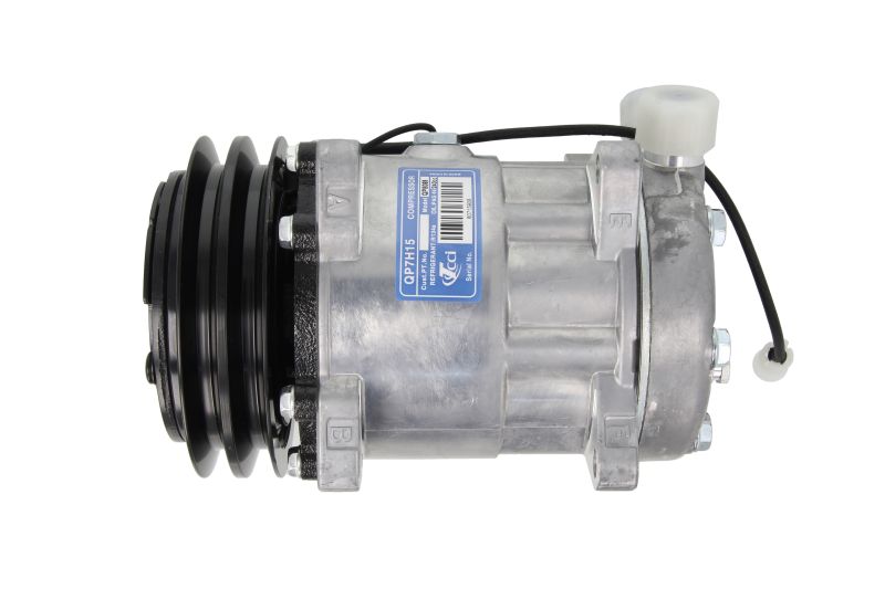 Compresor climatizare TCCI pentru VOLVO F10 02.82-06.85 SD7H15 R134a 24V Diametru fulie 132mm PAG 46 240ml 2 nervuri