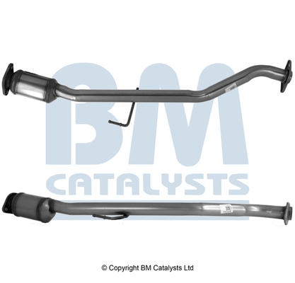 Convertor Catalitic EURO 4 Suzuki Grand Vitara II 1.6/2.0 04.05-02.15 BM CATALYSTS Runda Benzina EURO 5