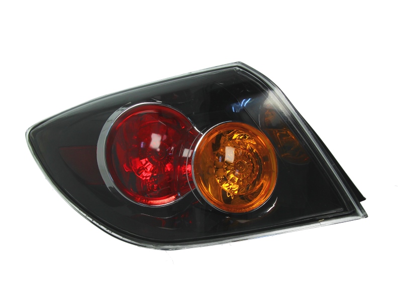 Lampa spate stânga extern W21/5W W21W Mazda 3 1.3-2.3 10.03-12.09 Depo Hatchback 5 uși partea exterioară negru galben