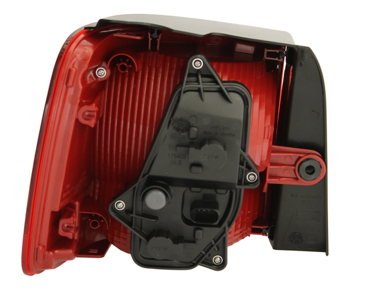 Stopuri spate HELLA Lampa Dreapta VW TOURAN 1.2-2.0D 05.10-05.15 Extern P21W PY21W 12V Rosu Alb Cu Suport Bulb