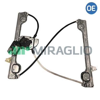 Mecanism actionare geam Fata Stanga electric cu motor 2 usi PEUGEOT 1007 04.05- MIRAGLIO