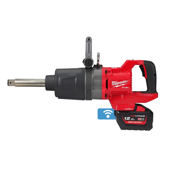 Pistol impact acumulator MILWAUKEE M18 FUEL Pivot 1 cu 4 puncte 2711Nm 18V 12Ah Li-Ion motor fara perii