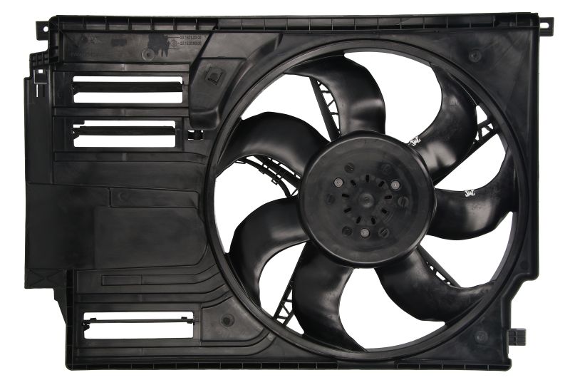 Ventilator radiator MAHLE Diametru 440mm 12V 600W 7 palete Electric 2 conexiuni Ambalaj 87.9x52.9x11.8cm