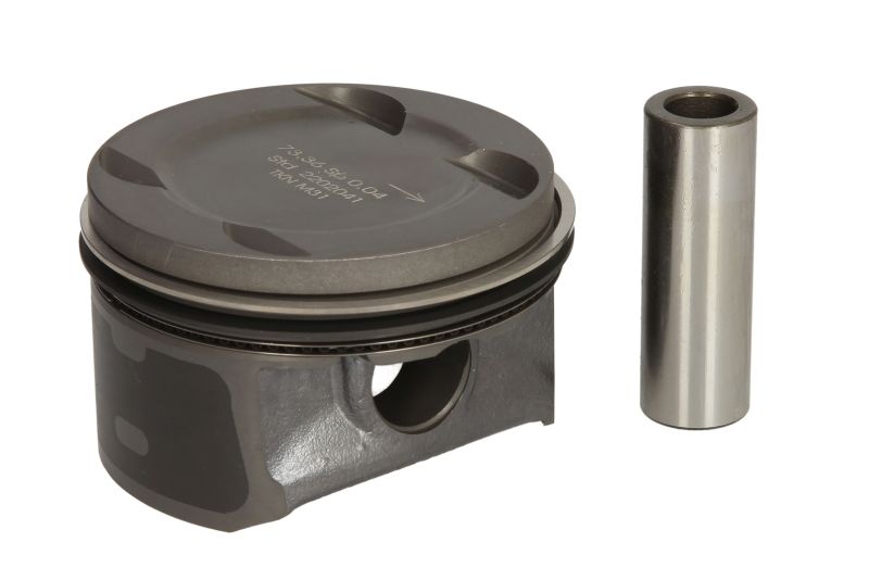 Piston 73,4 mm STD ENGITECH CHEVROLET AVEO OPEL ADAM ASTRA J CORSA D MERIVA B 1.4 Diametru pivot 18 mm Lungime pivot 46.8 mm