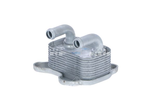 Radiator ulei motor cu garnituri 95mm înălțime 64mm lățime 43mm grosime OPEL ASTRA G CORSA C NRF