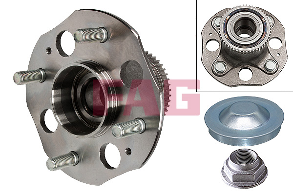 Kit rulmenti roata FAG Bearings Spate Dreapta/Stanga Diametru interior 30.0 mm Diametru exterior 151.7 mm Latime 83.3 mm 4 gauri