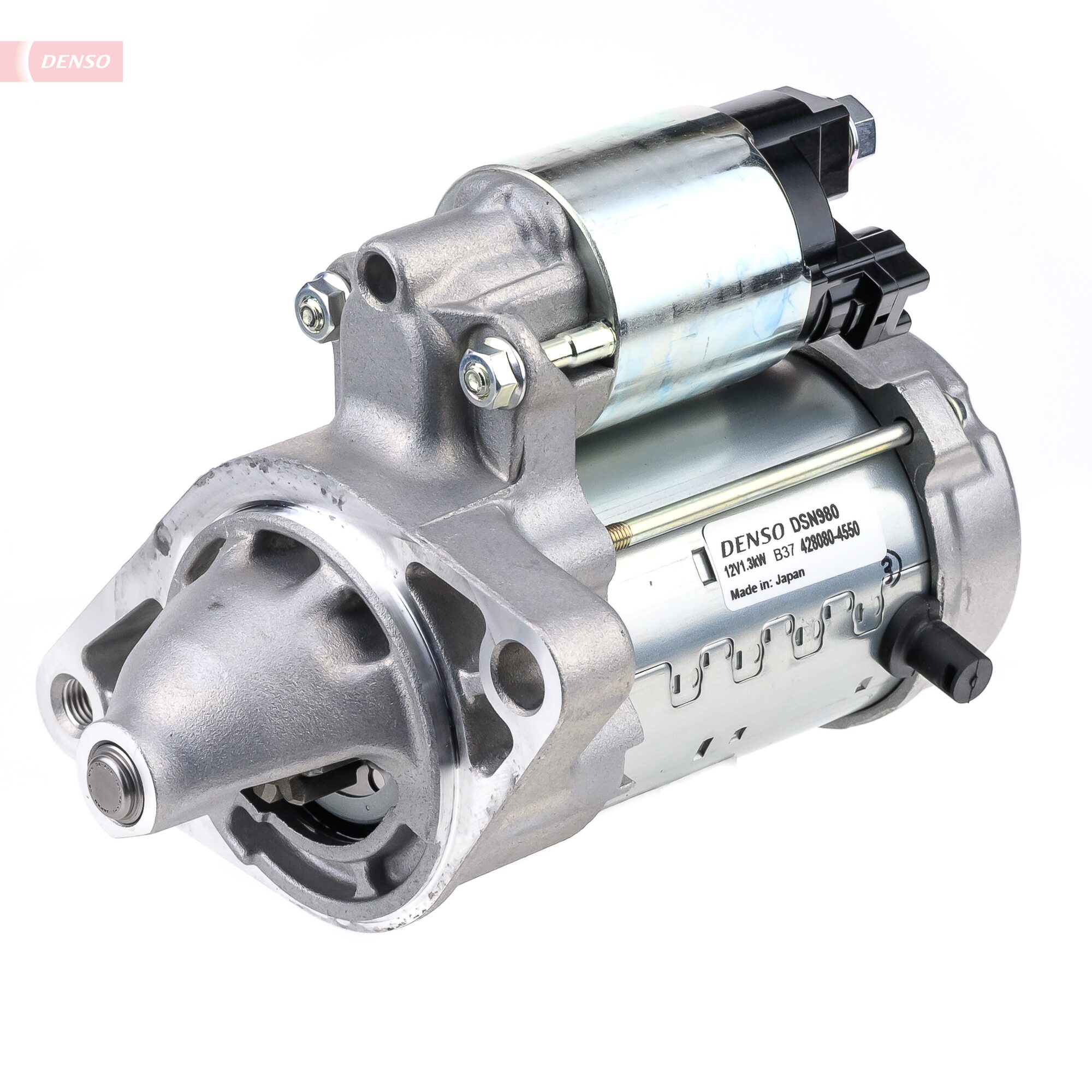 Demaror DENSO 12V 1.3kW Flansa 74mm 9 Dinti TOYOTA YARIS 1.3 08.05-11.10