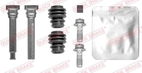 Set bucsi ghidaj etrier frana Spate Dreapta/Stanga HONDA CR-V V 1.5/2.4 12.16- QUICK BRAKE NISSIN 2 bucati/osie