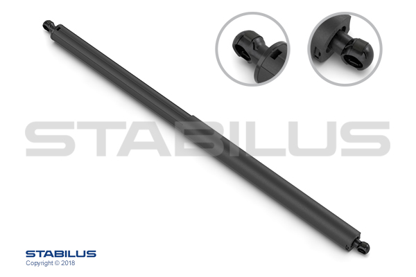 Amortizor portbagaj STABILUS OPEL VECTRA C KOMBI 10.03-01.09 Lungime maximă 598mm Cursă 220mm Dreapta/Stânga