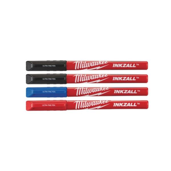 Marcator produs MILWAUKEE Marker pen negru/albastru/rosu aplicare beton metal plastic lemn