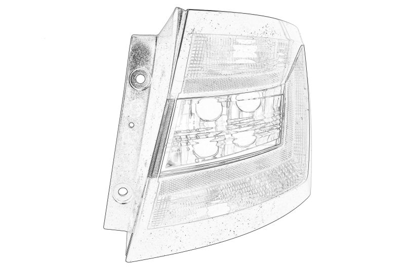 Stopuri spate Dreapta SKODA FABIA III 1.0-1.6 08.14- Lampa spate OE SKODA 6V9 945 112