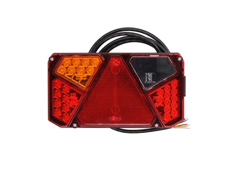 Stopuri spate WAS Lampa spate LED 12/24V indicator lumini ceata frana parcare iluminare numar reflector stanga rosu