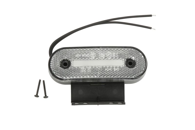 Lumina de clarificare WAS LED alb L/R înălțime 41mm lățime 115mm adâncime 20mm lungime cablu 220mm cu umeraș 12/24V