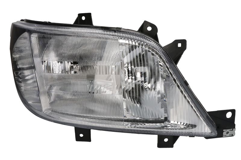 Lampa Frontala Dreapta TYC 2*H1/H7 Electric Fara Motoras Argintiu Mercedes Sprinter 2-T 3-T 4-T 12.02