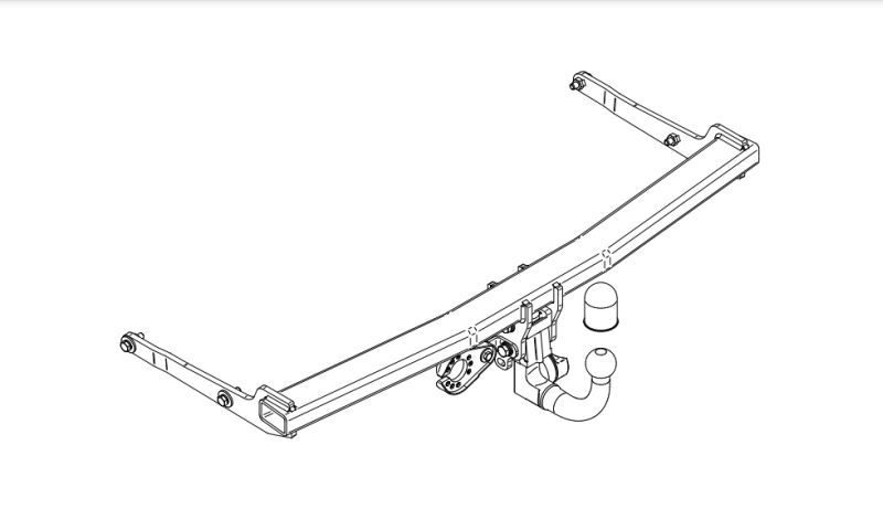 Modul Tractare Steinhof Cirlig Remorcare Detasabil VW T-ROC 07.17- Cupla Remorca