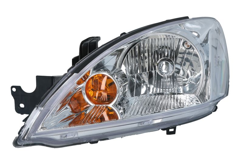 Far TYC Lampa Frontala Stanga H4 Electric Fara Motoras Culoare Cromat Mitsubishi Lancer VII