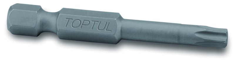 Surubelnite Biti TOPTUL TORX T10 Scurt Lungime 50 mm Diametru 4.0 mm Dimensiune Tubulara 1/4 inch