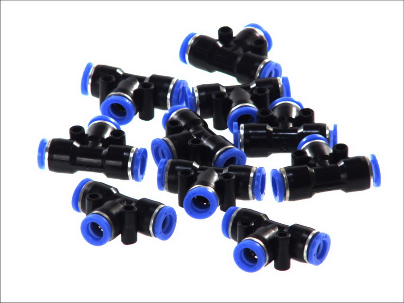 Cap de cuplare PNEUMATICS TEKALAN plastic 8x1 mm 10 buc Emergency Push-in Sistem Pneumatic Conducte Mufe