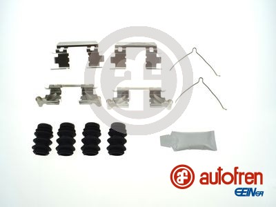 Set accesorii placute frana fata AKEBONO HONDA CR-Z INSIGHT JAZZ III 1.2-1.5H AUTOFREN SEINSA 07.08- montare punte fata