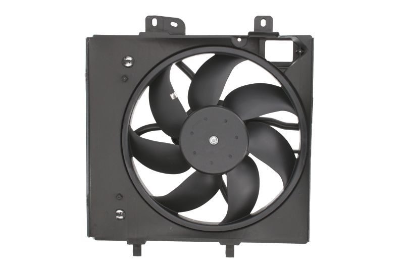 Ventilator radiator cu carcasa DS DS 3 CITROEN C2 C3 AIRCROSS II C4 CACTUS MITSUBISHI ASX 345mm 12V 288W 7 palete NISSENS