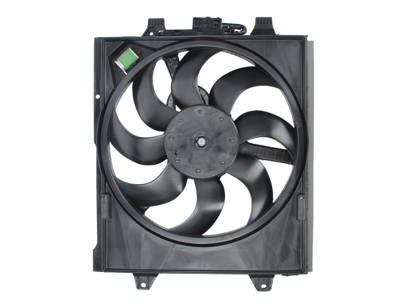 Ventilator radiator DENSO cu carcasa FIAT 500 1.2/1.3D/1.4 07.07- 405mm 12V 300W 8 palete