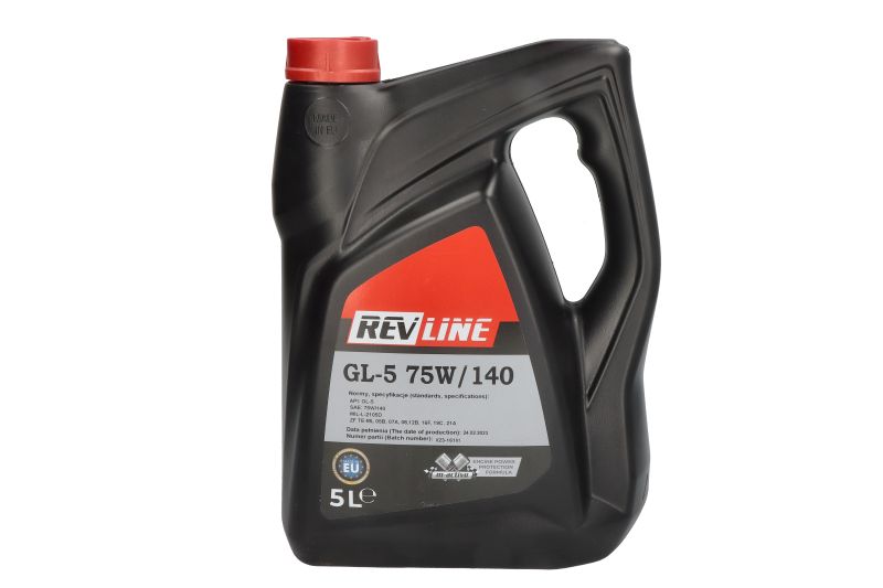 Ulei transmisie manuală RWJ 75W140 5L API GL-5 GEAR OIL ZF TE-ML 05B 07A 08 12B 16F 19C 21A MIL-L-2105D