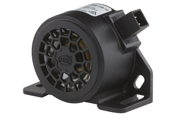 Sistem avertizare mers inapoi HELLA 12V/24V 82dB(A) 1200Hz 101.0mm lungime 74.0mm înălțime 46.0mm lățime AMP SAE J994 Typ D-C