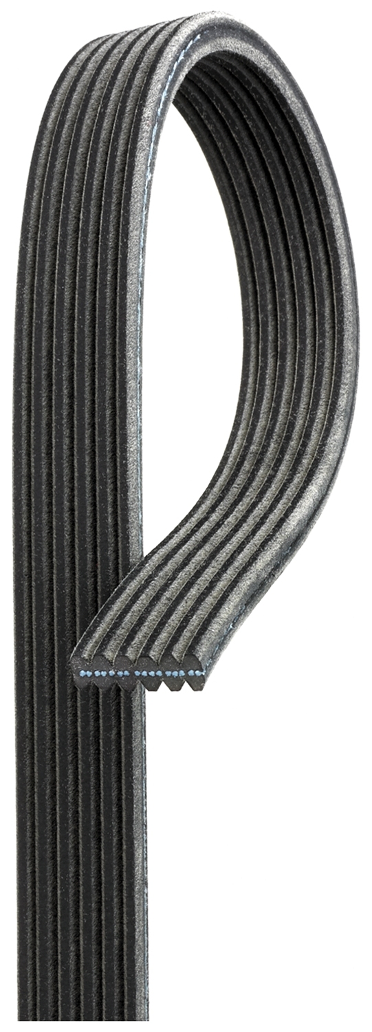 Curea transmisie caneluri GATES Multi-V-belt 6 nervuri 2184mm negru LAND ROVER DISCOVERY SPORT RANGE ROVER EVOQUE 2.0