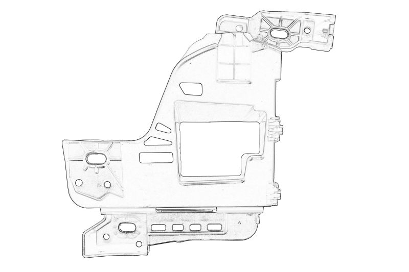 Suport bara protectie fata stanga OPEL CROSSLAND X 03.17- montaj bumper mount front L OE OPEL