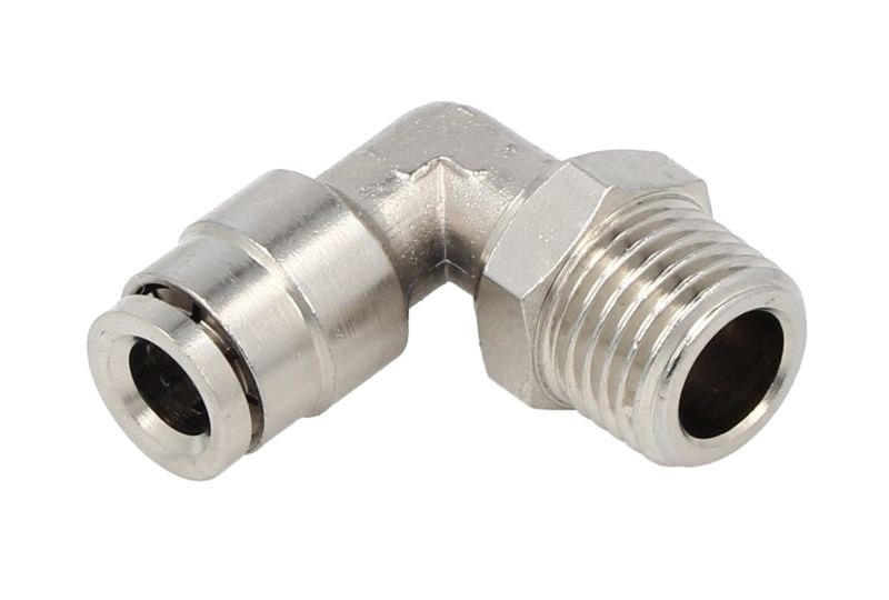 Cap de cuplare Pneumatics Brida U 1/4` metal TEKALAN Cotul exterior 6x1 mm 1buc