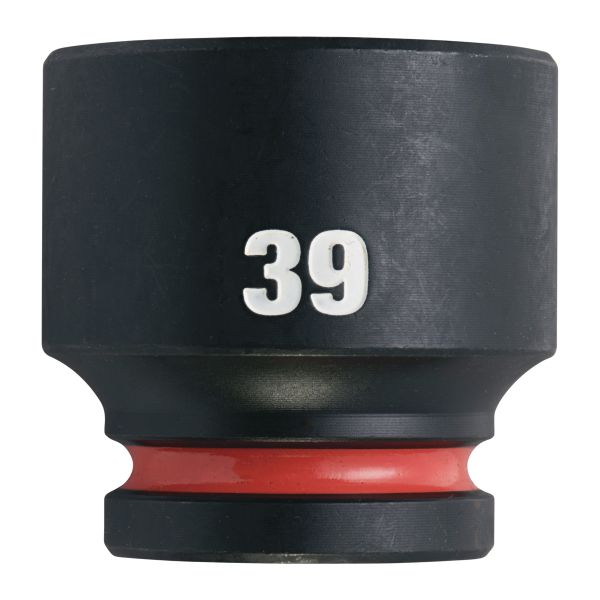 Socket impact Hexagonal MILWAUKEE 3/4” 39mm scurt fosfat/negru profesional