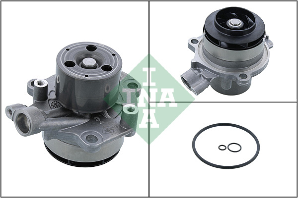 Pompa apa INA cu garnitura pentru AUDI A1, A3, A4 ALLROAD B8/B9, A5, A6 C7, Q2, Q3, Q5, TT; SEAT ALHAMBRA, ARONA, ATECA, IBIZA V, LEON