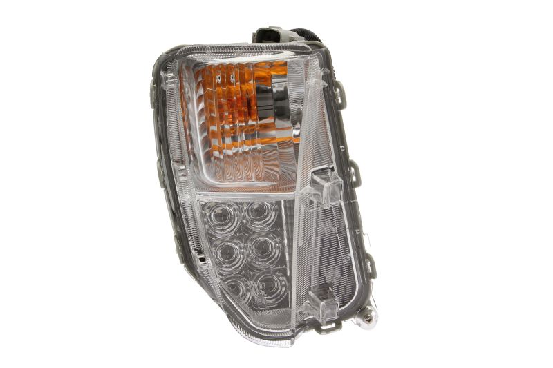 Lumini de zi dreapta LED/WY21W cu suport bulb Toyota Prius 01.16 DEPO Alb