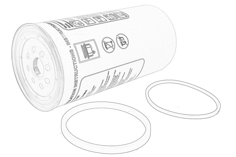 Filtru combustibil MERCEDES ZETROS OM457.970 05.15- OE DB TRUCK 000 477 01 03 1,14kg