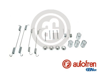 Set accesorii sabot frână AUTOFREN SEINSA montaj pantofi DACIA DUSTER RENAULT CLIO KADJAR puntea spate tambur 228mm