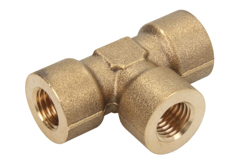 Cap de cuplare PNEUMATICS TEKALAN Conector T trei cai M12x1,5 metal piesa Sistem pneumatic Conducte/mufe 1buc