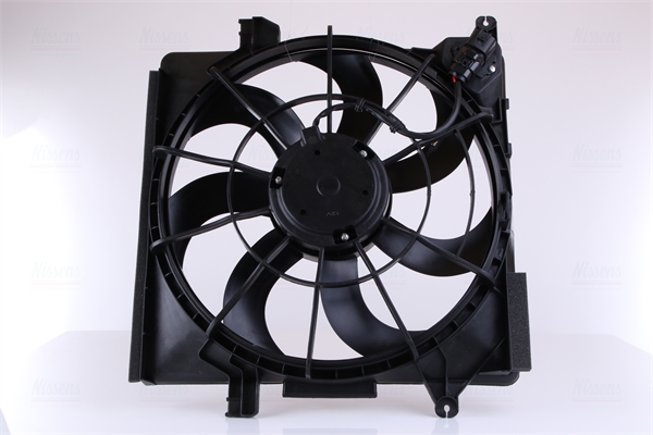 Ventilator radiator NISSENS 461mm 12V 216W 7 palete HYUNDAI IX35 KIA SPORTAGE III 2.0D 08.09- cu carcasa