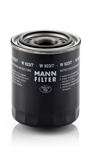 Filtru hidraulic cutie viteze automata MANN-FILTER inaltime 111mm filet M33x1.5-6H diametru ext 93mm int 62mm ext 71mm