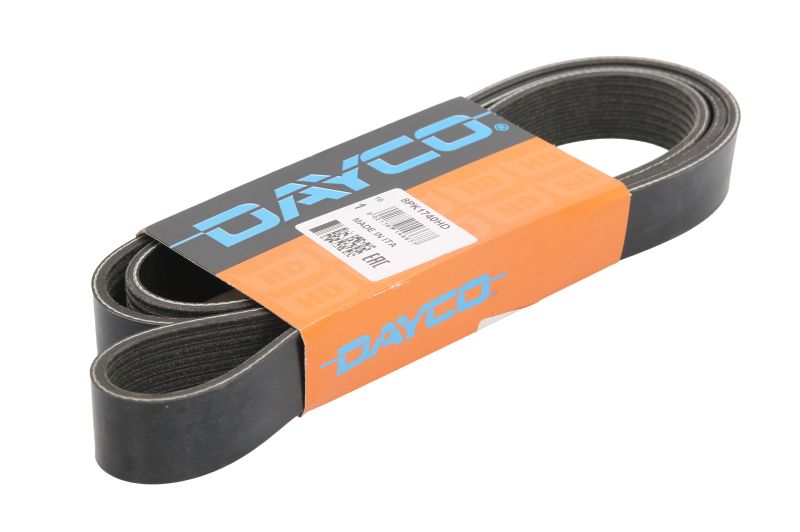 Curea transmisie cu caneluri DAYCO Multi-V-curea 8PK1740 8 nervuri Lungime 1740 mm Mercedes Axor 2 OM926.913-OM926.990