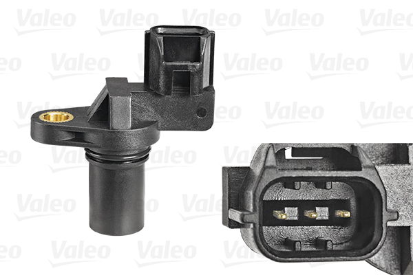 Senzor pozitie ax cu came VALEO 12V 3 pini Hall oval compatibil VOLVO CHRYSLER HYUNDAI