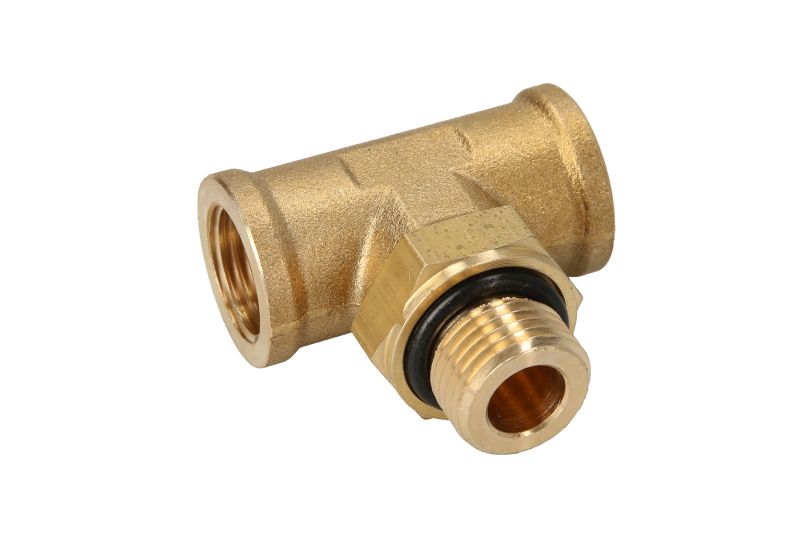 Cap de cuplare PNEUMATICS Conector T trei cai metal M16x1.5 Montare TEKALAN piulita 1buc Piese Sistem Pneumatic