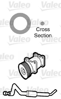 Garnitura conducta lichid racire VALEO SIGILIILOR KIT DAEWOO Sistem racire Cabluri Eticheta printabila Index VAL509749