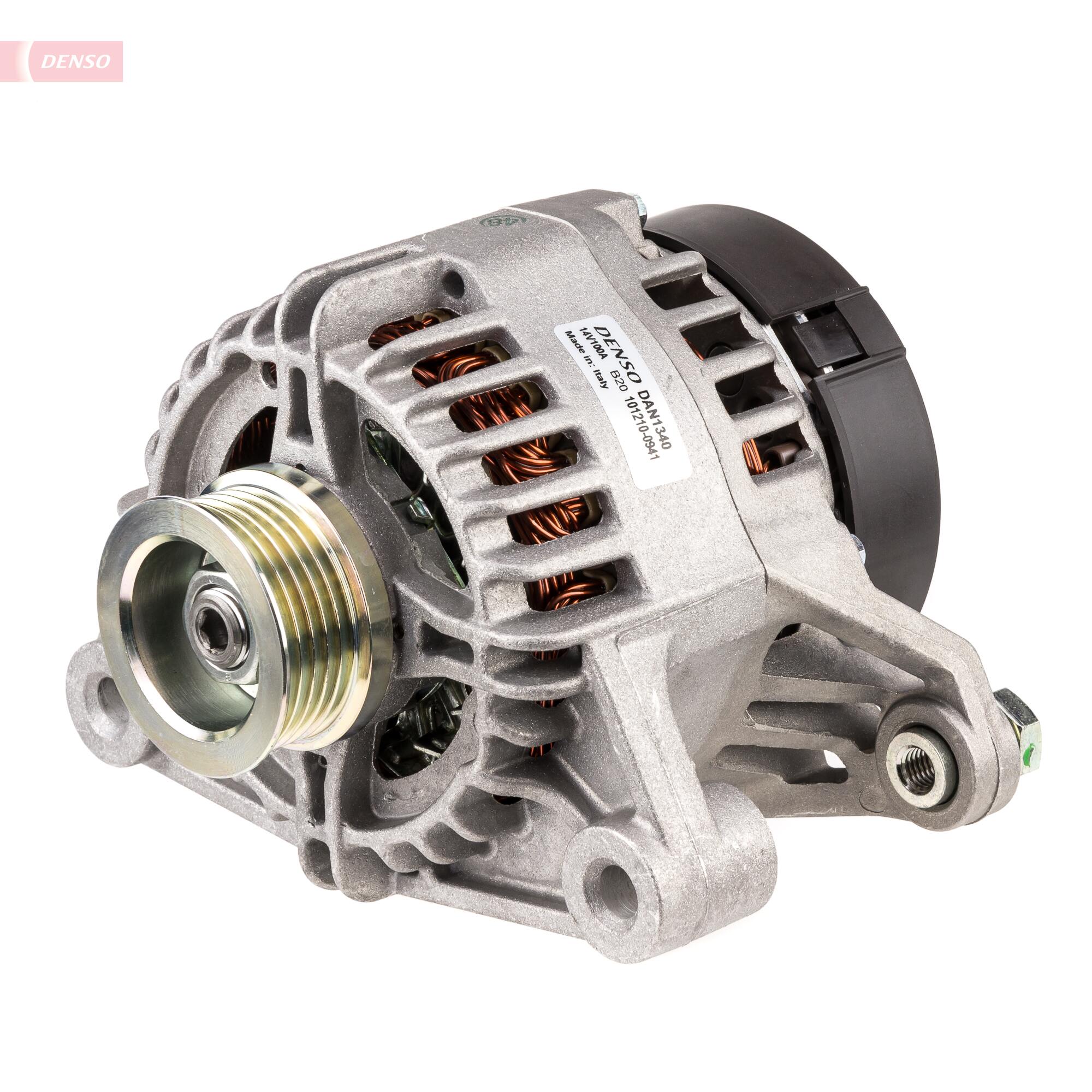 Alternator DENSO 14V 100A Opel Astra G/H Corsa D Combo Tour 54mm Fulie 5 Caneluri