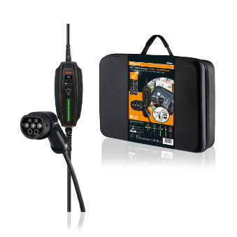 Cablu de incarcare vehicul electric OSRAM EVSE mobile charger 3,7kW 1 faza cablu tip 2 lungime 5m IP65 IK10