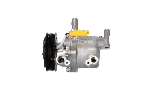 Compresor aer condiționat NRF Citroen C1 II Peugeot 108 Toyota Aygo 1.0/1.2 04.14- DKV09Z 12V 6 caneluri 110mm R1234yf R134a