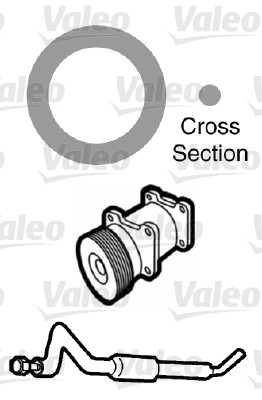 Garnitura Conducta Lichid Racire VALEO Kit Sigiliilor Chrysler Sistem Racire Cabluri Eticheta Printabila